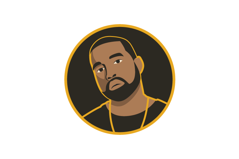 Kanye West is a huge inspiration of mine. College Dropout and Graduation were a large part of what kept me going back in my freelancing days, honestly.