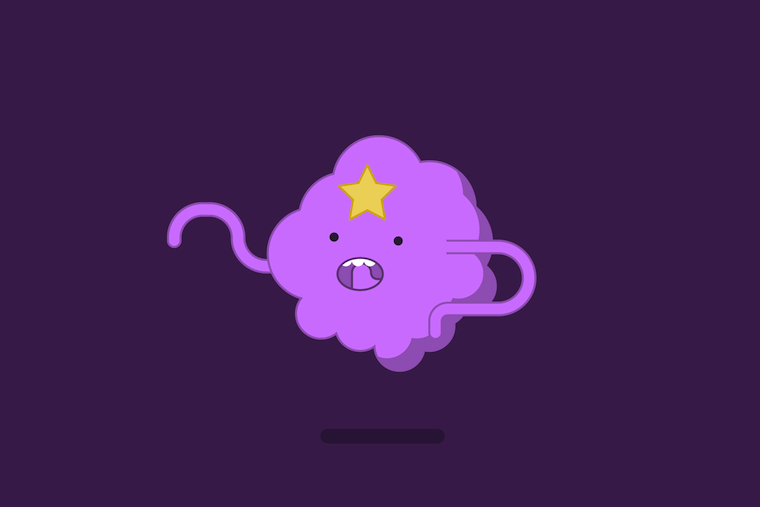 Illustration of LSP from Adventure Time (Oh my glob!)