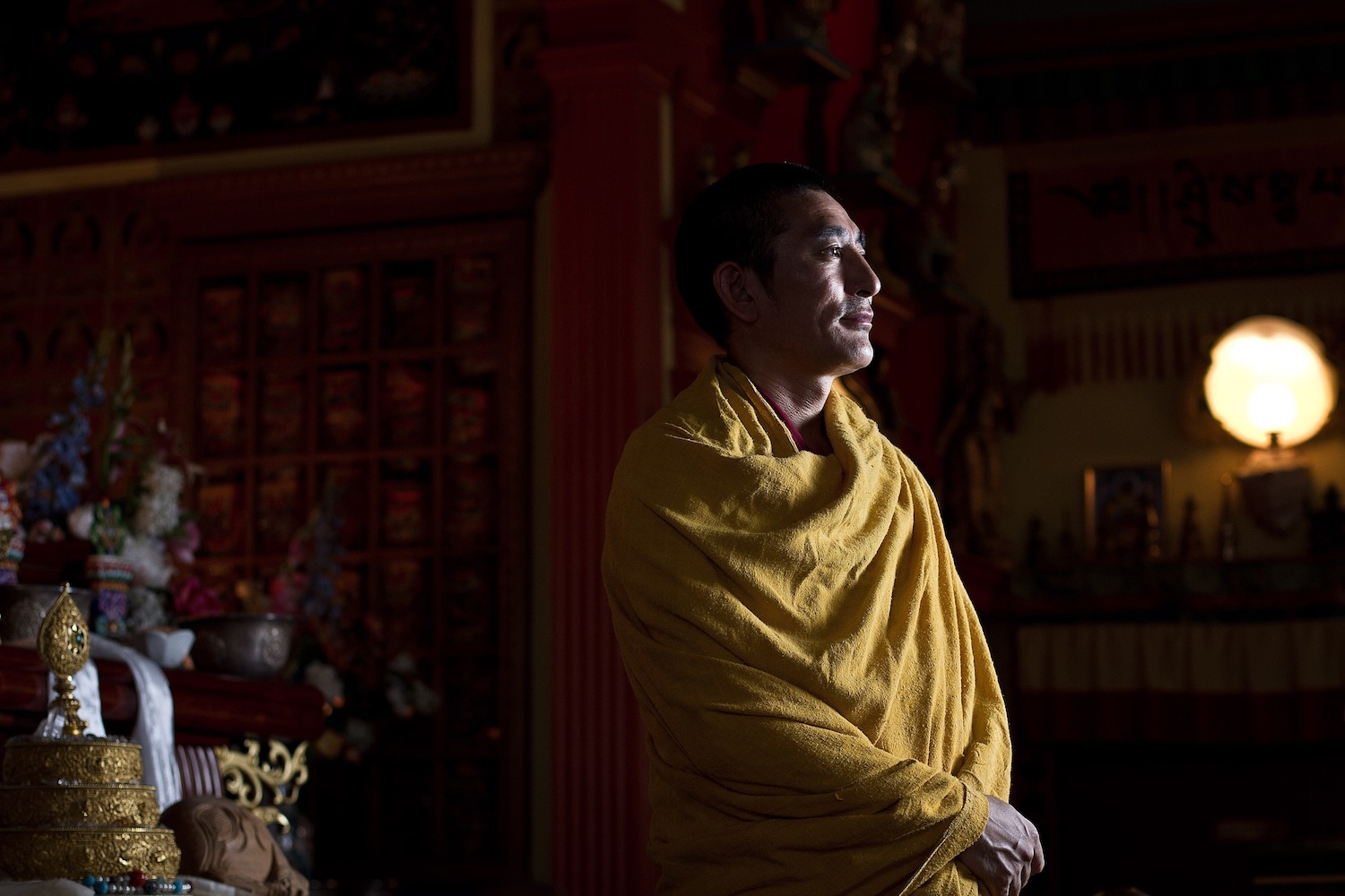 The fine folks at Sakya Monastery in Seattle let me photograph some of the monks. I was probably so dumb and rude because I was like 18 at the time and stupid. Sorry, Tulku.