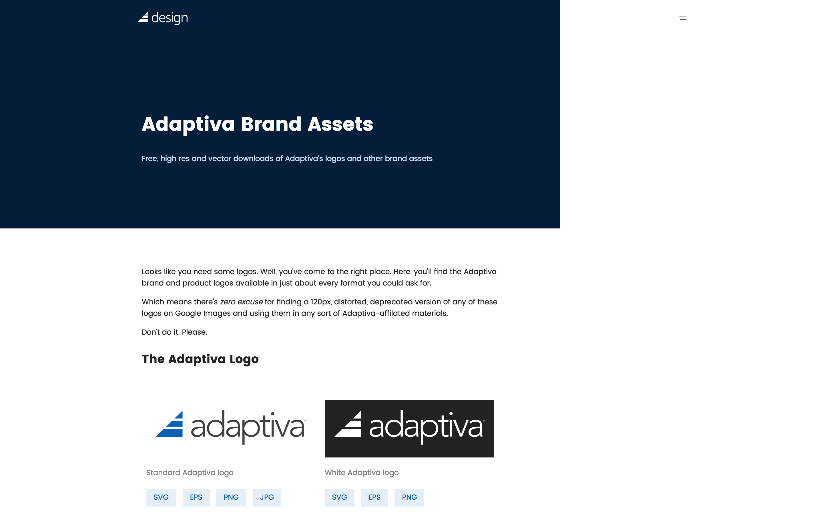 Adaptiva Design Lab Homepage